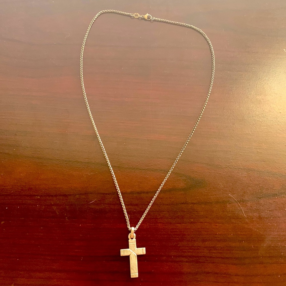 James Avery Sterling Silver Cross Necklace